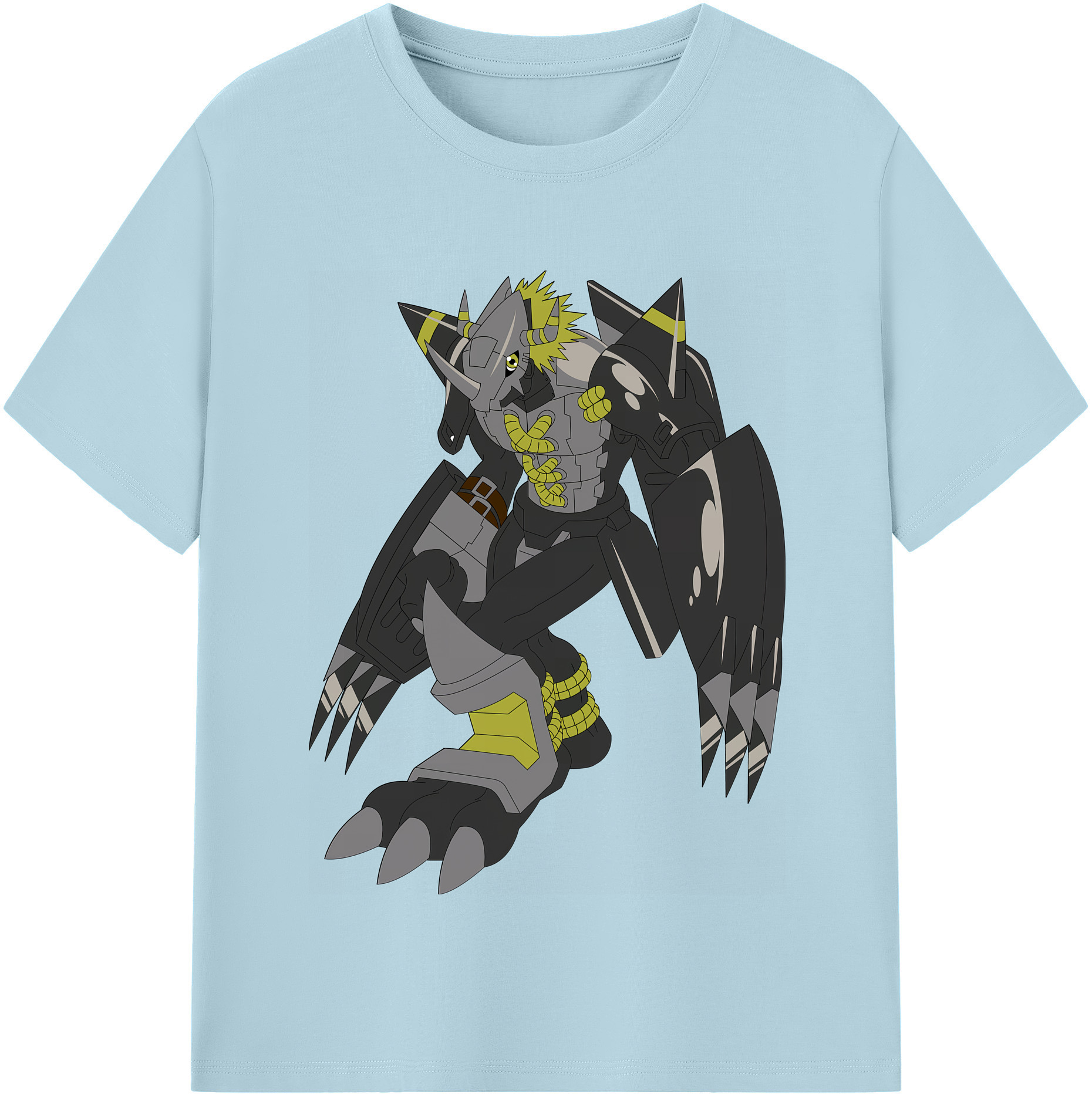 （画像用） Digimon デジタルモンスター/デジモン 綿100％半袖Tシャツ（フロントプリント）